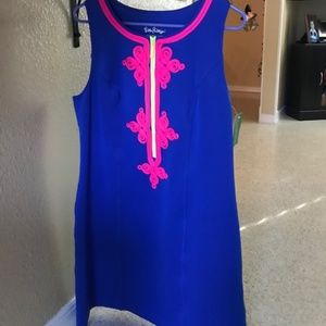Lilly Pulitzer "Blue Current" Mila Shift dress